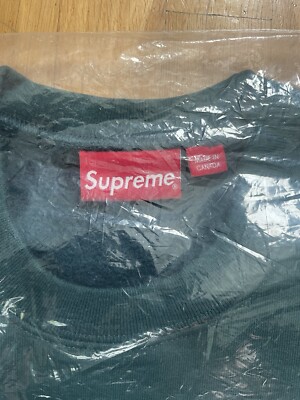 Supreme Box Logo Crewneck FW22 Dark Pine | eBay