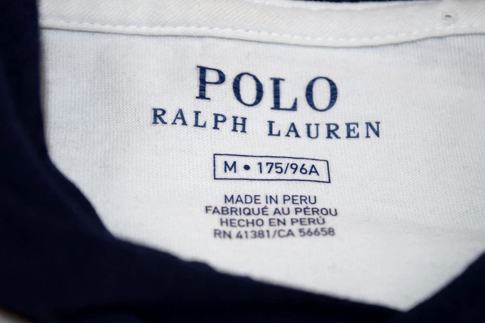 Sudadera Polo Ralph Lauren Vintage Talla M Y2K 2 Tonos Luz Sudadera con Capucha Deletrear Foto 4 de 4