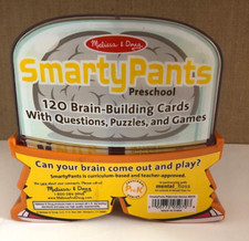 Melissa  Doug Smarty Pants Preschool 120 Brain Building Cards