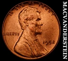 1952 Lincoln Wheat Cent- Choice Gem Brilliant Uncirculated Luster #i8763