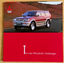 Der neue Mitsubishi Challenger Marketing Prospekt & Preisliste - September 1998