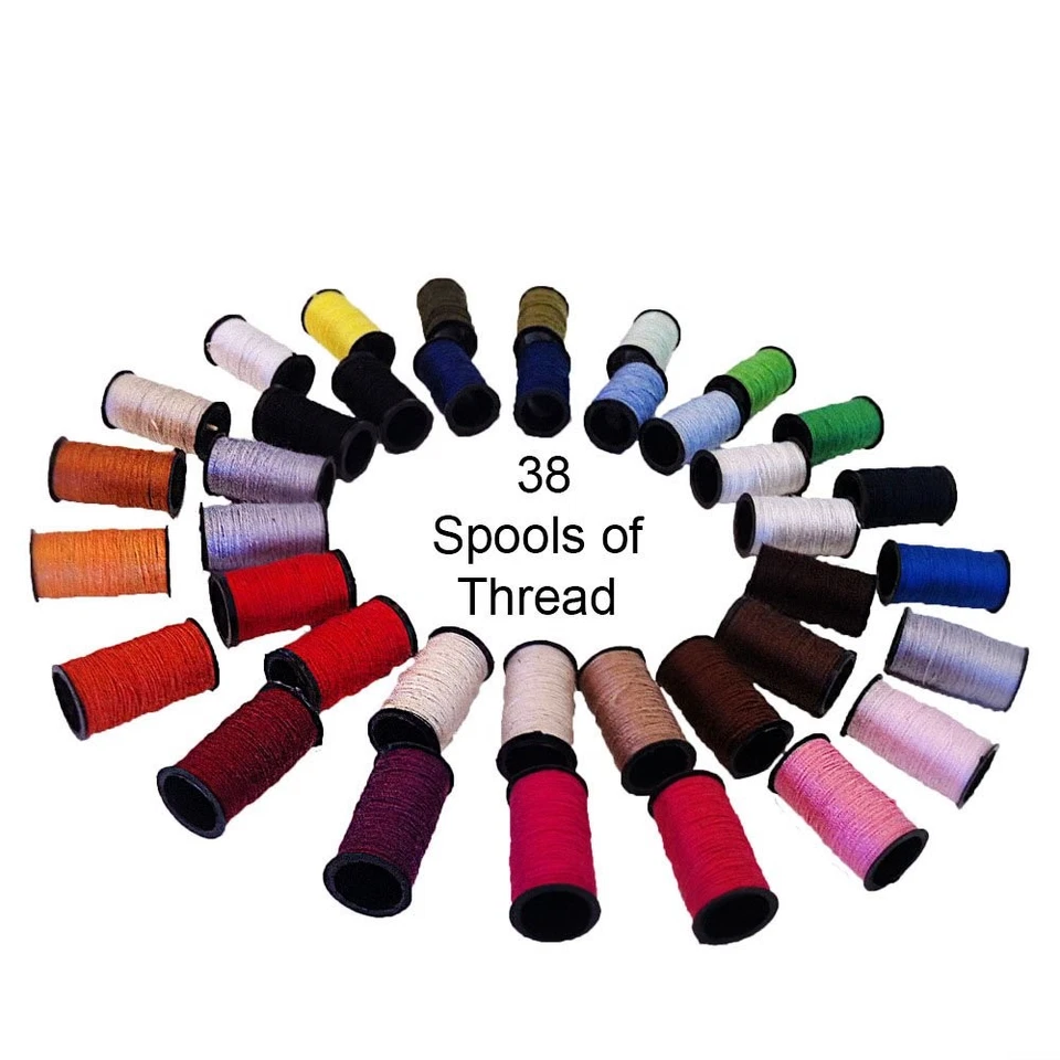 ARTIKA 142-Pcs Sewing Kit Travel Beginner Needles Scissors Thread Thimble Compac - Image 4 of 4