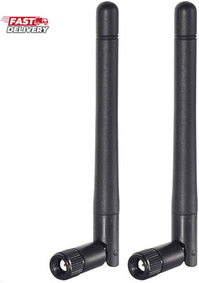 Bingfu Dual Band Wifi 2.4Ghz 5Ghz 5.8Ghz 3Dbi MIMO RP-SMA Male Bluetooth Antenna