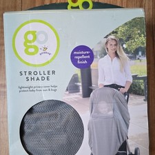 Goldbug Stroller Shade Gray Canopy Hood Moisture-Repellent Finish