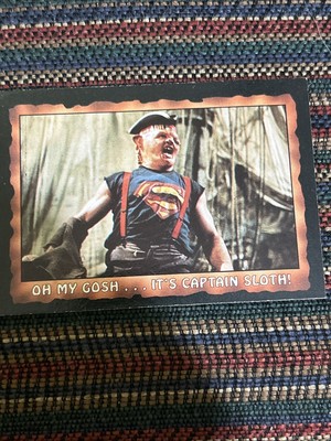 1985 Topps The Goonies On my Gosh... It's Captain Sloth ! #57 Quantity ...
