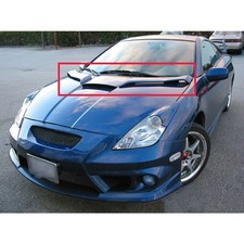 Unpainted Front Bonnet Hood Spoiler Diffuser Kit For Toyota Celica 2000-2005