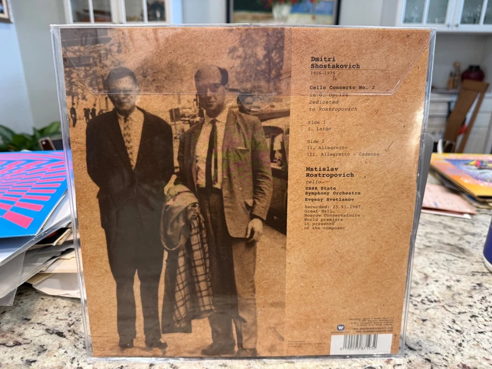 Dmitri Shostakovich RARE LIMITED EDITION NUMBERED PICTURE DISC RSD CONCERTO NO.2 - Image 2 of 2