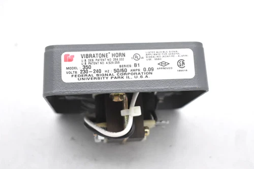 SIGNAL DIVISION 350-240-30 VIBRATONE HORN MECHANISM