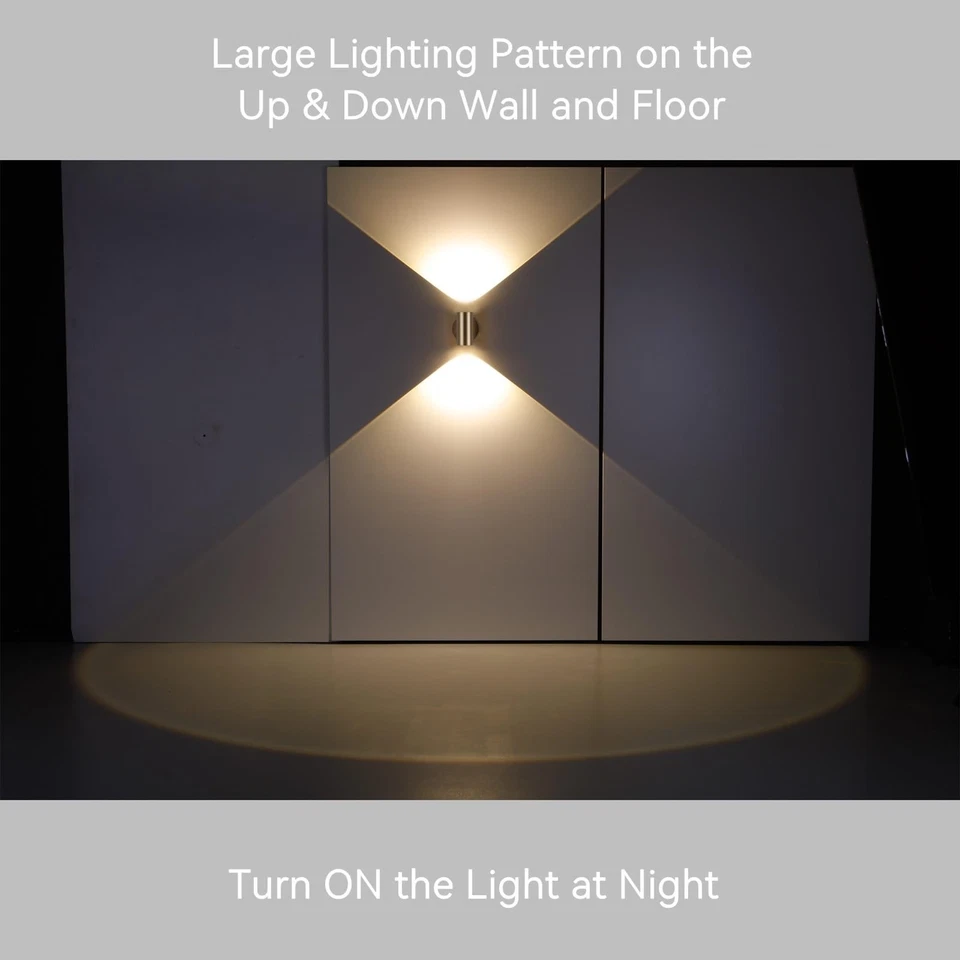 Aplique de pared de cine en casa regulable para interiores 7 W brillante interior... Foto 2 de 4