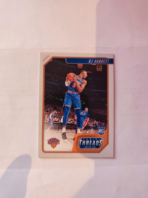 2019-20 Panini Chronicles Threads RJ Barrett RC #90 New York Knicks