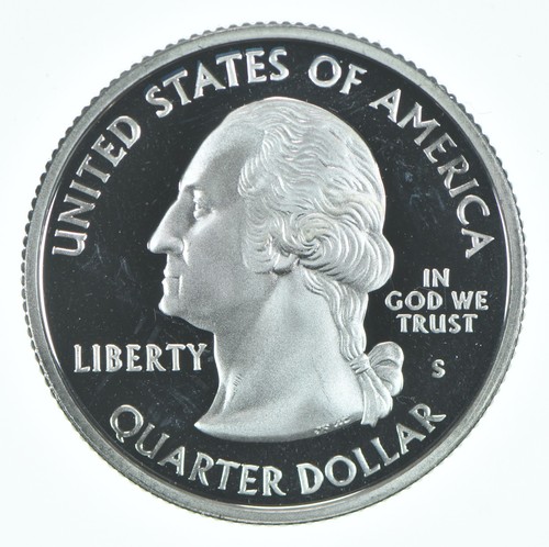 2007-S Washington State Quarter 90% Silver Proof Idaho *1301 - Picture 2 of 3