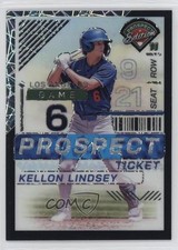 2024 Panini Prospect Edition Black Velocity Prizm 30/39 Kellon Lindsey #10 8d2
