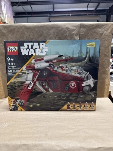 LEGO Star Wars 75354 Coruscant Guard Gunship – New - Damaged Box