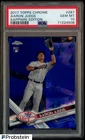 2017 Topps Chrome Sapphire Edition #287 Aaron Judge RC Rookie PSA 10 GEM MINT