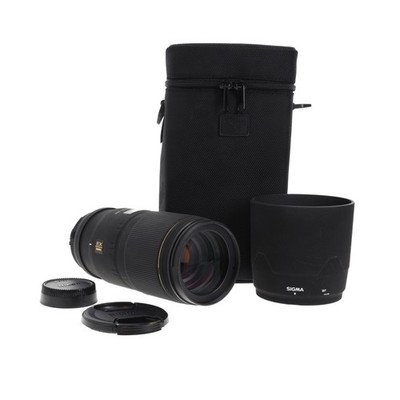Sigma 180mm f/3.5 EX APO MACRO DG HSM IF Autofocus Lens for Nikon, Black
