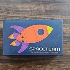 SPACETEAM Card Board Game Used COMPLETE Cooperative Timber & Bolt