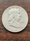 1951 s franklin half dollar very fine coin. plus a silver surprise