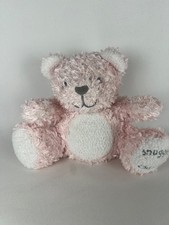 Toys R Us Snuggle Chums Pink Teddy Bear Baby Comforter soft plush toy rare 90s