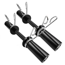 16" Olympic Dumbbell Handles Black, Loadable Dumbbells Bar Sets 150LBS Weigh...