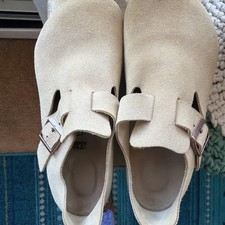 Birkenstock London 38 Cream Brand New without Box