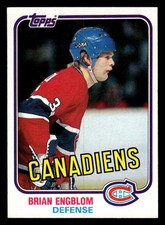 Brian Engblom 1981-82 Topps #10