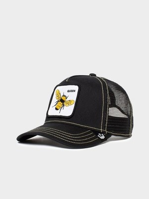 Goorin Bros Adult Queen Bee Curved Trucker / Schwarz / UVP 35£