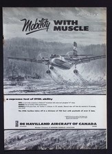 Original 1962 Advert De Havilland Caribou STOL Performance Aircraft