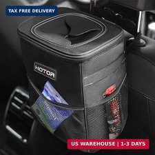 Car Trash Can Compact Waterproof Organizer Leak-proof Bin 2-gallon Bl Car Trash Can Compact Waterproof Organizer Leak-proof Bin 2-gallon Bl