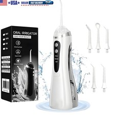 Cordless Water Flosser Pick Dental Oral Irrigator Travel Teeth Cleaner Floss USA