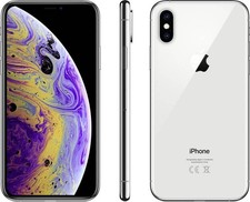 Apple iPhone XS A2097 64GB 12MP Camera iOS Mobile Smartphone Silver Unlocked