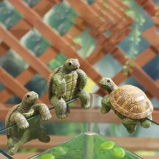 Schildkröten Blumentopf Aufhänger, Tank Ornament, Sammlung, Geschenk, Kleine