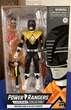 Power Rangers Lightning Collection DRAGON SHIELD BLACK RANGER Hasbro 2019