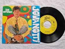 JOVANOTTI LOS NUMEROS CANTATO IN SPAGNOLO 45 GIRI PROMO SPAGNA GIOVANI NO CD 33