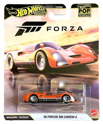 Hot Wheels '66 Porsche 906 Carrera 6 1:64 Modellauto Kinder Spielzeug Pop Forza