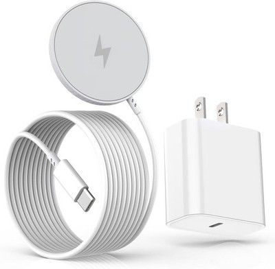 10FT Fast Wireless Charger Pad for iPhone 17 Pro Max/16 Pro/16 Plus