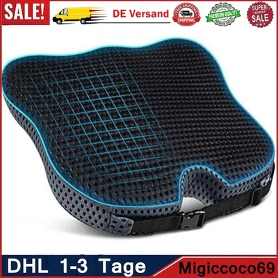 Sitzkissen Orthopädisches Sitz Keilkissen Auto Sitz Sitzhöhung Memory-Schaum DHL