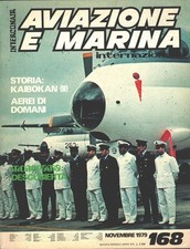Rivista Aviazione e Marina n. 168 - Novembre 1979 - In copertina gli Atlantic...