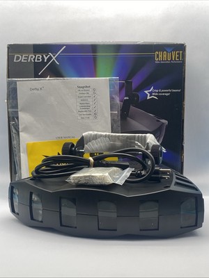 CHAUVET DJ Derby X DMX-512 LED Effect and Strobe Light PROAUDIOSTAR