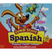 JumpStart Spanish Children's Language Learning Software
