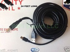 ALFA 24 FEET 8m Dual-Y USB Connector Extension Cable for AWUS036H AWUS036NH NHR