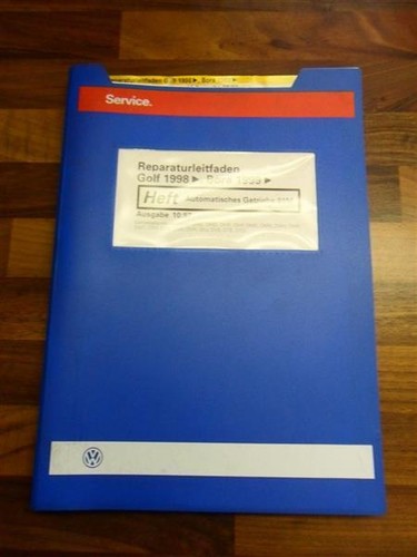 VW Reparaturleitfaden Golf 1998 Bora 1999 Automatisches Getriebe 01M