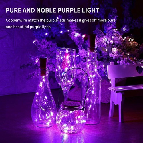 20-100 LEDs Copper Wire Christmas Party String Fairy Lights AA Battery Powered - Picture 62 of 67