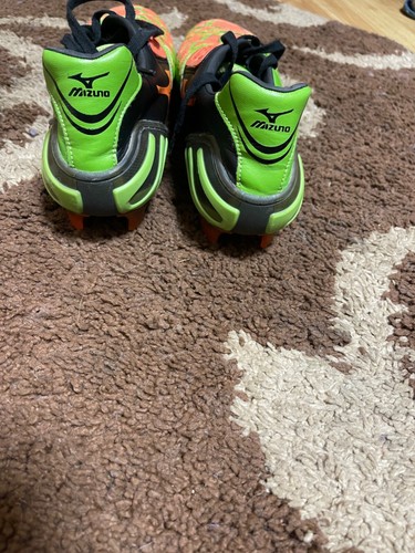 Stivali Mizuno Wave Ignitus 2 FG Tacchetti Verde/Nero/Rosso US13 UK12 EUR47 - Foto 6 di 9