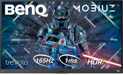 BenQ Mobiuz EX2710S Monitor 27'' FHD 1920x1080 HDR10 DP HDMI FreeSync 165Hz 1ms