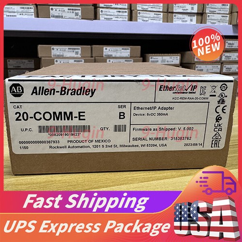 1PC New Factory Sealed For AB 20-COMM-E SER B Ethernet / IP Adaptor 20COMM-E - Picture 4 of 6