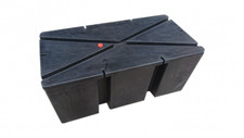 Ponton, Schwimmkörper, Schwimmplattform, 100x50x42 cm, 15 Kg, Verdrängung 200 Kg