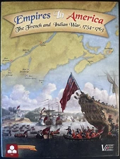 Empires in America Game by VPG in Boxed 2nd Edition, Excellent Condition - OOP