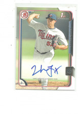 2015 BOWMAN PROSPECTS AUTOGRAPHS #PAZJ ZACK JONES   B57