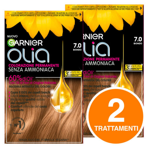 Garnier Olia Tinta Capelli Colorazione Permanente Trattamento Senza Ammoniaca - Foto 19 di 27