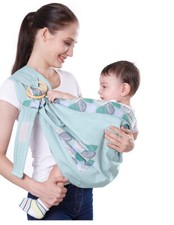 Baby Wrap Carrier Sling Adjustable Infant Comfortable Nursing Cover Soft Breath